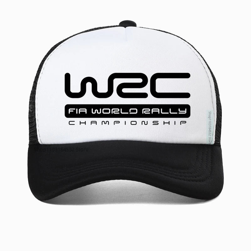 WRC World Rally Championship baseball cap outdoor sports Rally Car Racing hat Summer mesh breathable caps