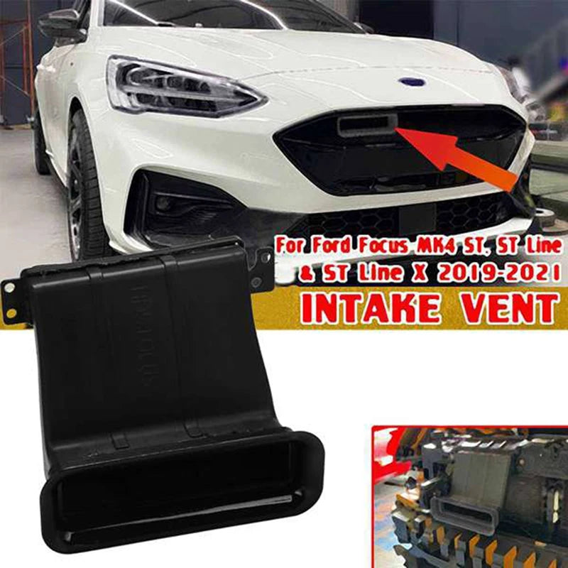 QT Ford Focus MK4 Air Inlet Tuyere Intake Duct 2019 2020 2021 Ford Focus RS ST Hatchback 4D Sedan 5D MK4 2019 2020 2021
