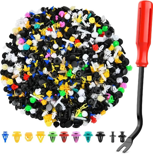 500Pcs 1000Pcs Mixed Car Buckle Clips and Remover Tool