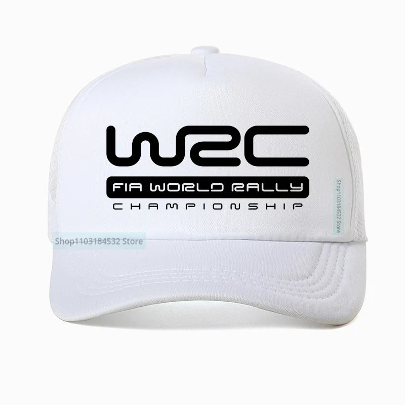 WRC World Rally Championship baseball cap outdoor sports Rally Car Racing hat Summer mesh breathable caps