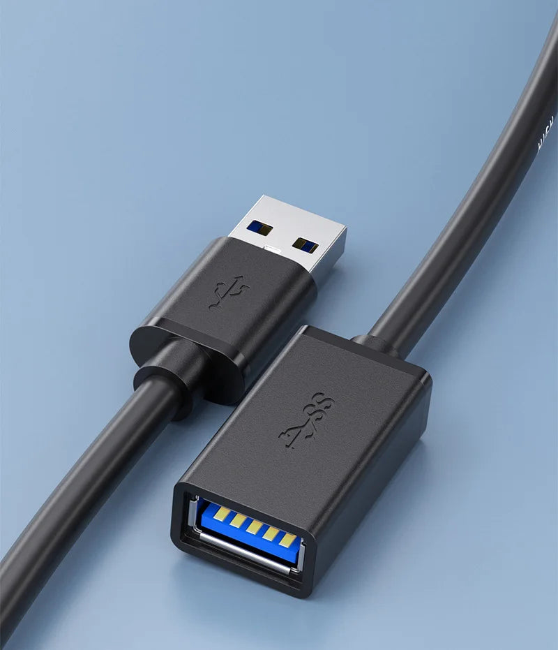 0.5/1/2/3/5 M USB Extension Cable 3.0 Data Cord For Laptop TV SSD USB 3 0 Male to Female