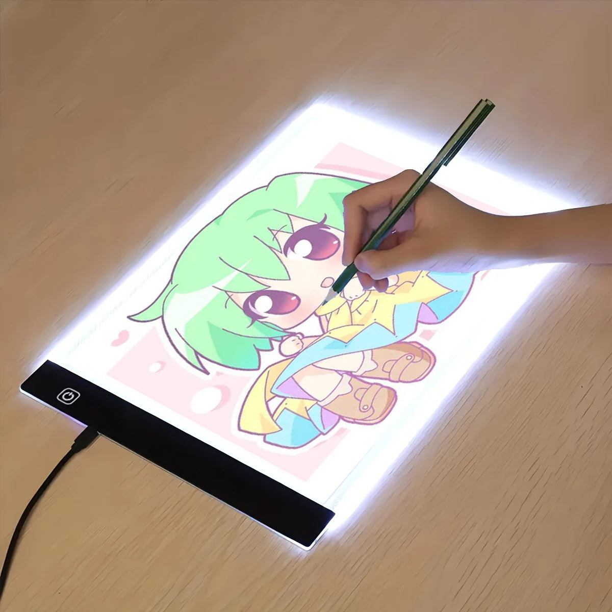 LED Drawing Copy Board Pad 3 Level Dimmable A3/A4/A5 Size Drawing Tablets For Animation Painting Art Design