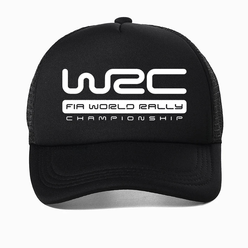 WRC World Rally Championship baseball cap outdoor sports Rally Car Racing hat Summer mesh breathable caps