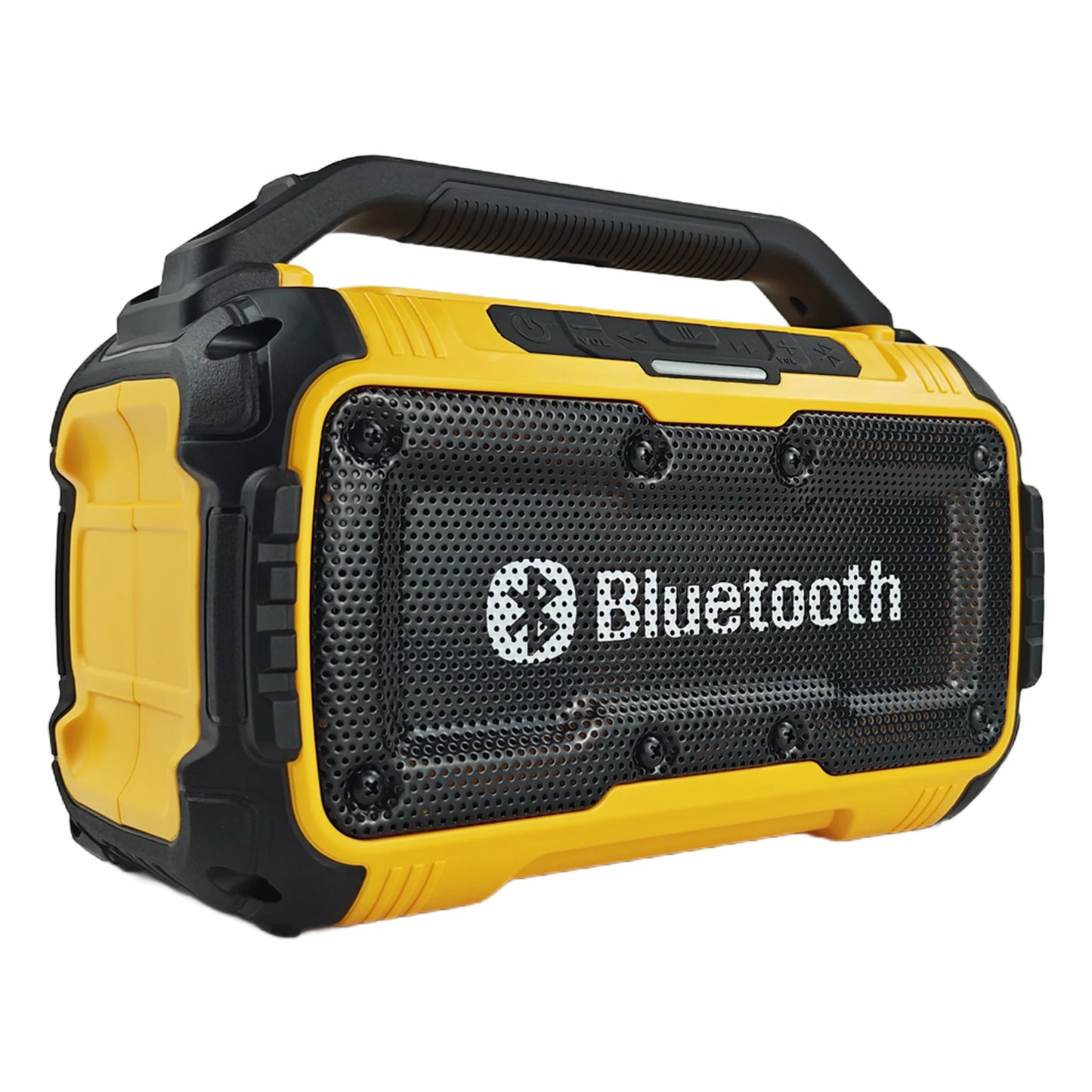 Portable Speaker Wireless Bluetooth-compatible Subwoofer Outdoor Construction Site Waterproof Loudspeaker Stereo Surround ﻿