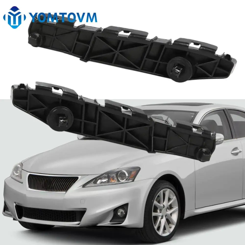 1 Pair Car Front Bumper Holder Bracket Support Left+Right Side For Lexus IS250 IS350 52536-53011 52535-53011