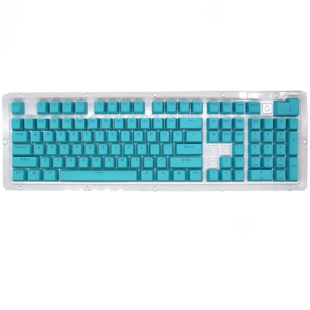 104pcs Mechanical Keyboard ABS Keycaps Blank Keycaps For Cherry MX PC Desktop Computer Key Cap Switches Keycap Keyboard