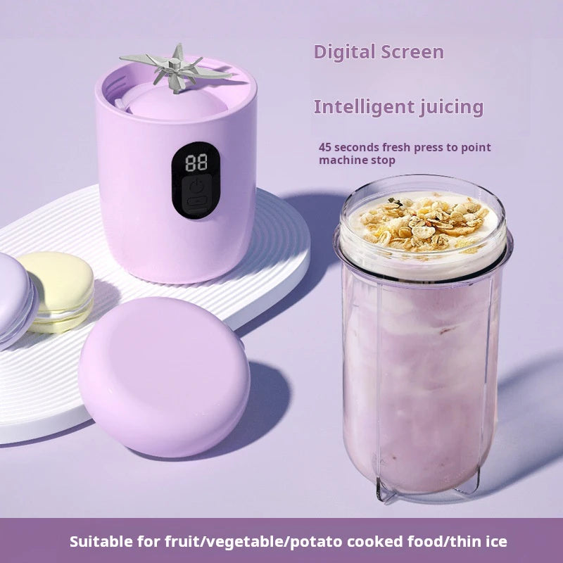 Portable Blender USB Rechargeable Cordless Mini Juicer Mixer