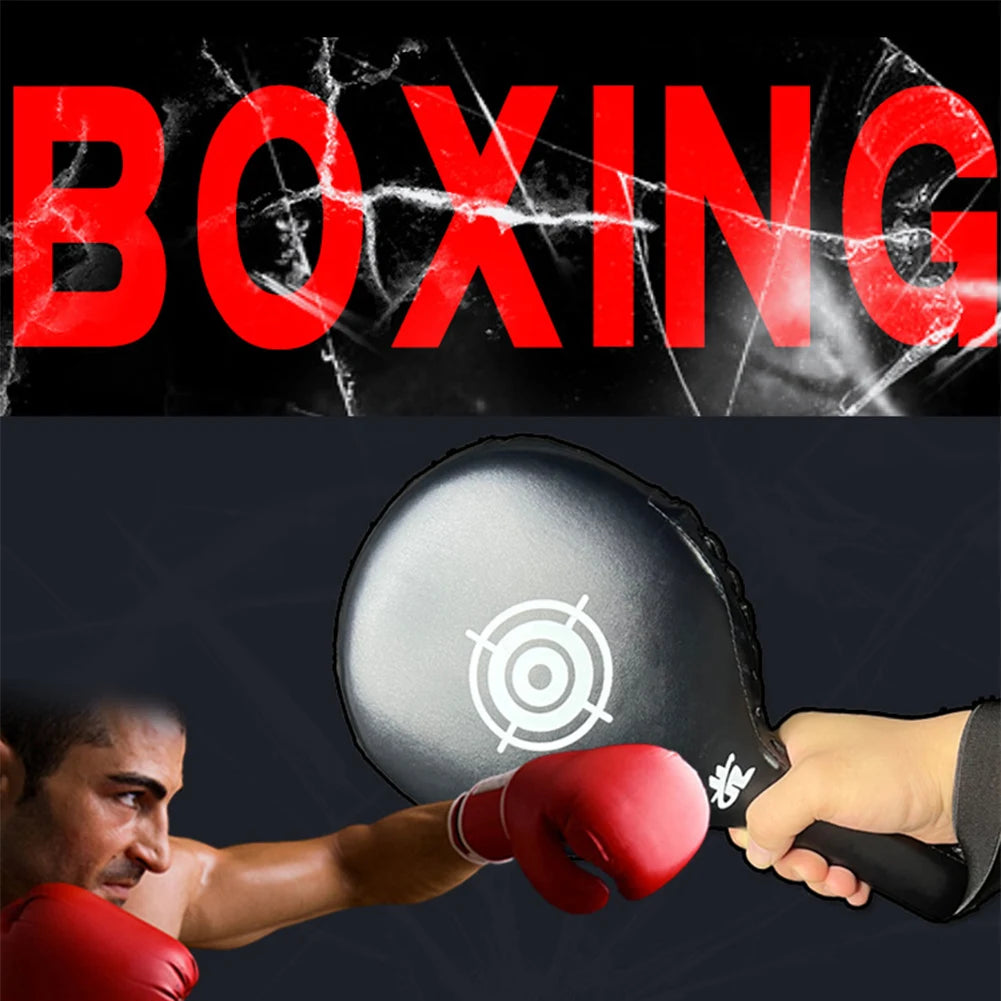 Boxing Focus Pads Boxing Hand Target PU Leather Punching Mitts Wear Resistant Kick Boxing Gloves Pads for Boxing MMA Muay Thai
