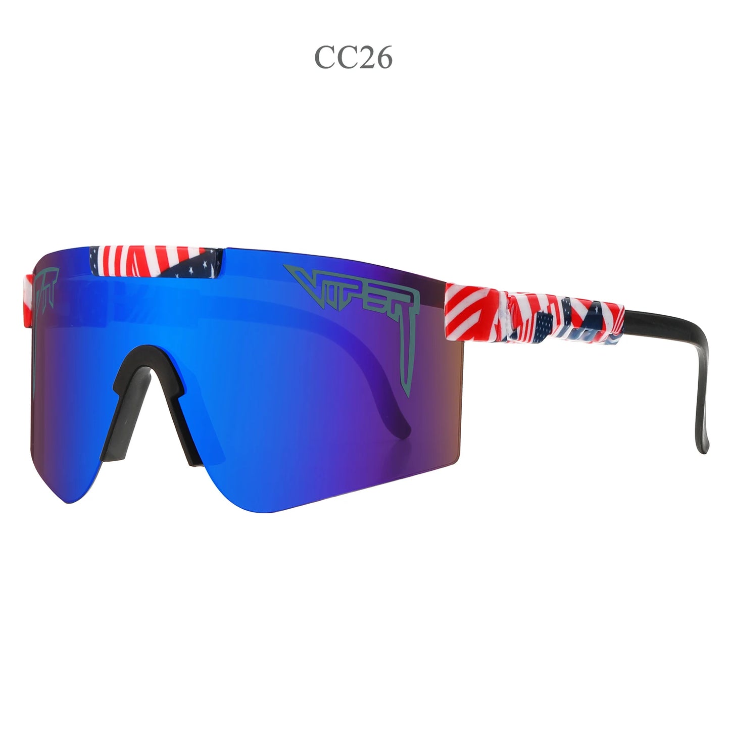 Pit Viper Style Sunglasses UV400 Cycle Sun Glasses Unisex Adult