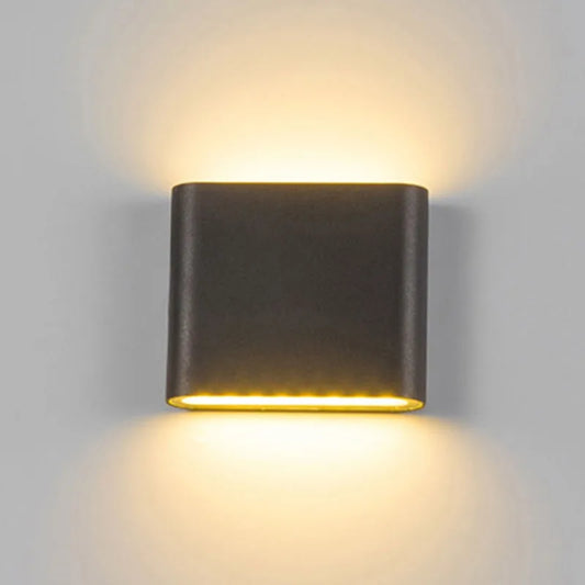 6W 12W LED Wall Lamp Outdoor Waterproof Garden Lighting Aluminum