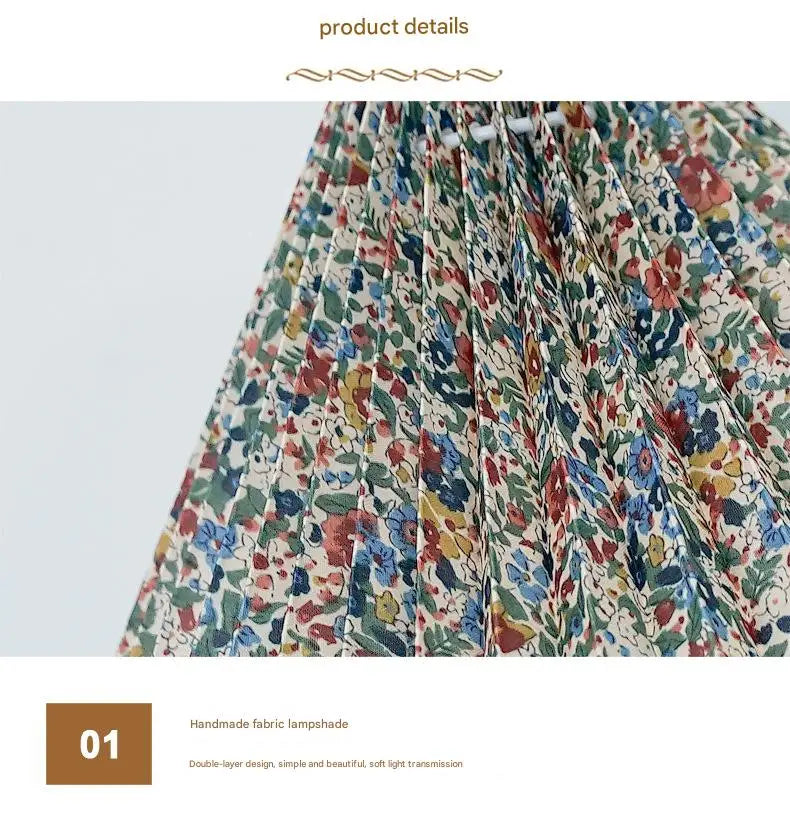 INS Retro LED Table Lamp Wooden Tripod Fabric Desk Lamp USB Power For Home Bedroom Bedside Desktop Decoration Nightstand Light