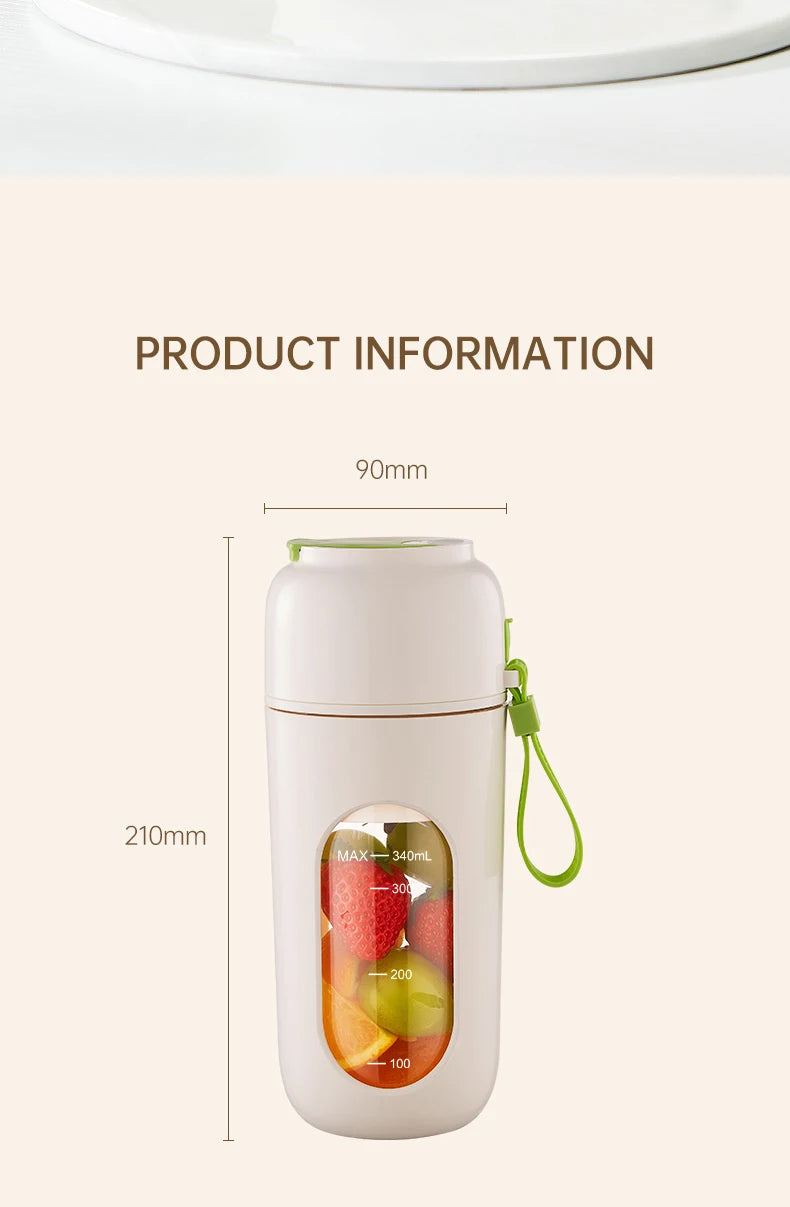 Portable Electric Juicer Cup for Smoothies