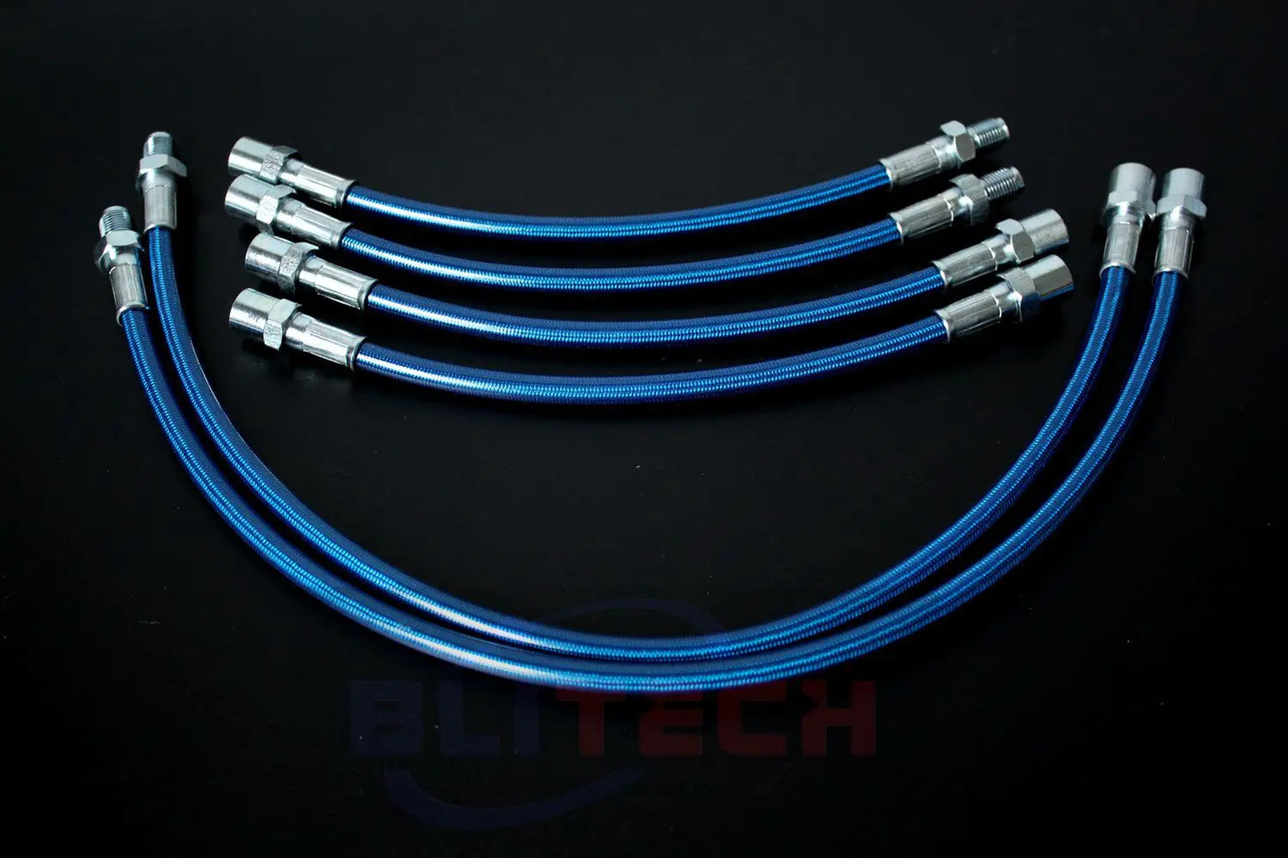Stainless Front+Rear Racing Steel Brake Line Kit Cables For BMW E36 E34 E32 Red Blue Silver Black
