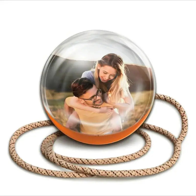 3D Crystal Ball Video Player Audio Video Display Electronic Ball
