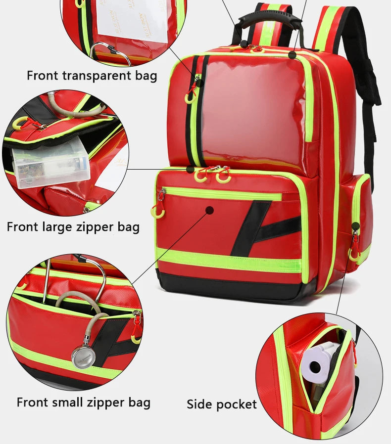 41 L First Aid Kits Emergency Rescue Backpacks Large Capacity
