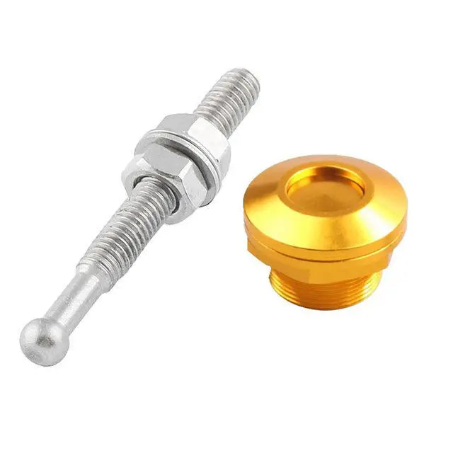 1Pcs 22mm Universal Car Hood Pins Kit Aluminum Push Button Bonnet Quick Release Latch Bumper License Plate Lock Clip