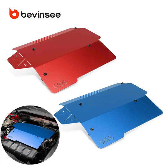 QT Aluminum Engine Cover for VW for Golf 7/7.5 GTI R for Jetta GLI for Atlas for Arteon for Alltrack for SportWagen, for Audi A3 8V