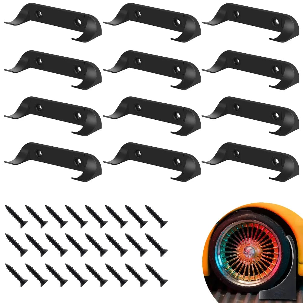 1/4/8/12PCS Car Display Wall Mount Firmly Save Space Vertical Model Car