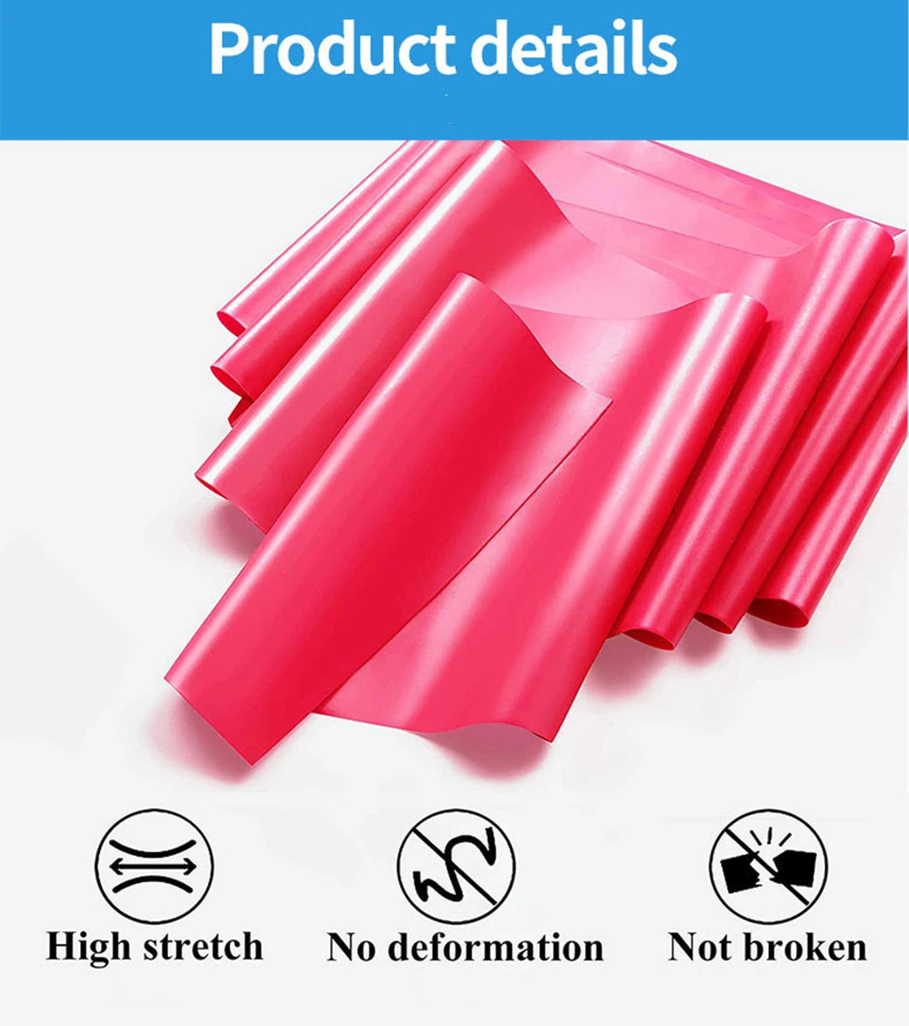 Resistance Bands Pilates Yoga Sport Training Fitness Exercise  Natural Rubber Latex Yoga Accessories
