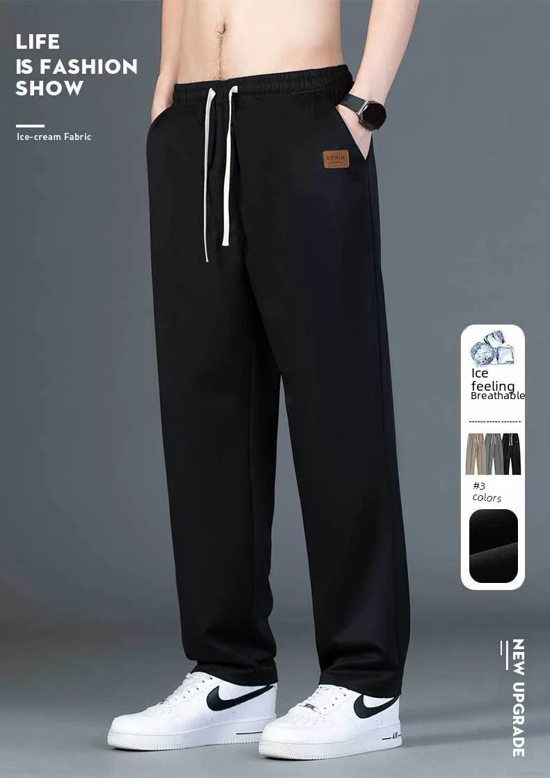 Men's Spring/summer 2024 Loose-fit Sports Unique Casual Trousers Trendy