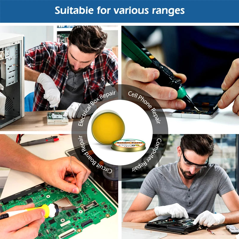 Solder Paste Rosin Flux 10g/30g/100g Tin Lead-free