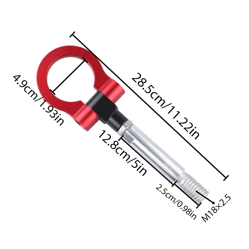 Front bumper car trailer hook Durable and secure connection Tow Hook Compatible with Chevrolet Camaro 6th Generation 2016-