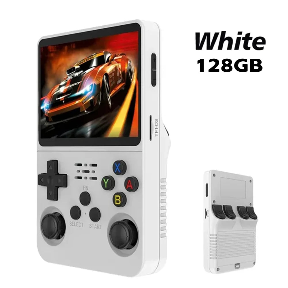 R36S Retro Handheld Video Game Console Linux System 3.5 Inch IPS Screen Portable Player 64GB