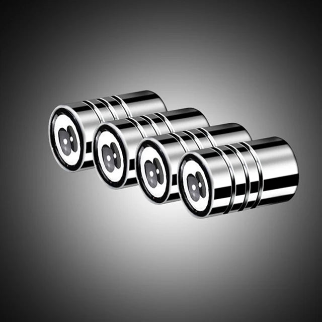 Car Tyre Valve Cap 4Pcs/Set New Universal Car Bicycle Motorbike Car Tire Valve Cap Wheel Dust Covers
