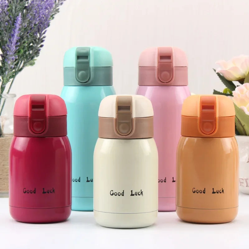 Mini Thermos Cup 200ml/360ml Pocket Cup Stainless Steel Thermal Coffee Mug Vacuum Flask