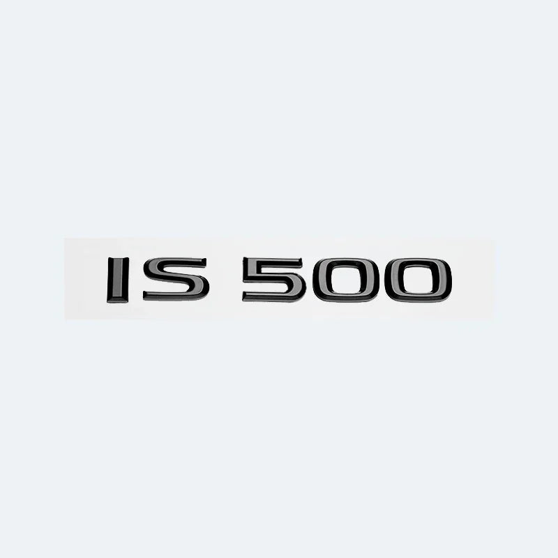 Lexus ABS Letters IS200 IS250 IS300 IS350 IS300h IS200t HYBRID Emblem For Lexus Car Trunk Logo Badge Sticker