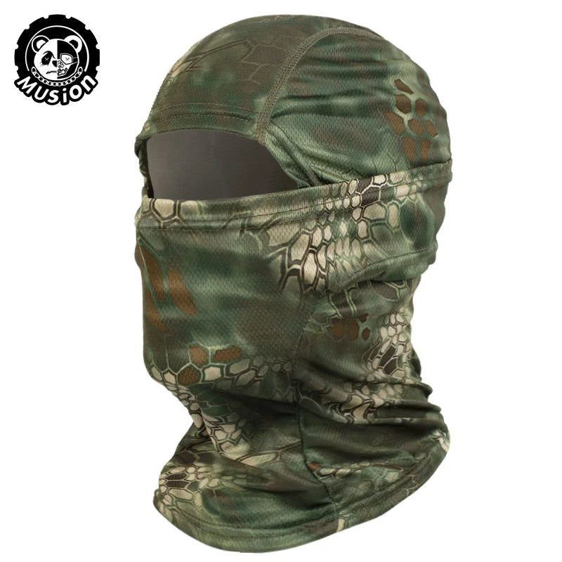 Motorcycle Balaclava Fashion Print Sun Protection Full Face Mask