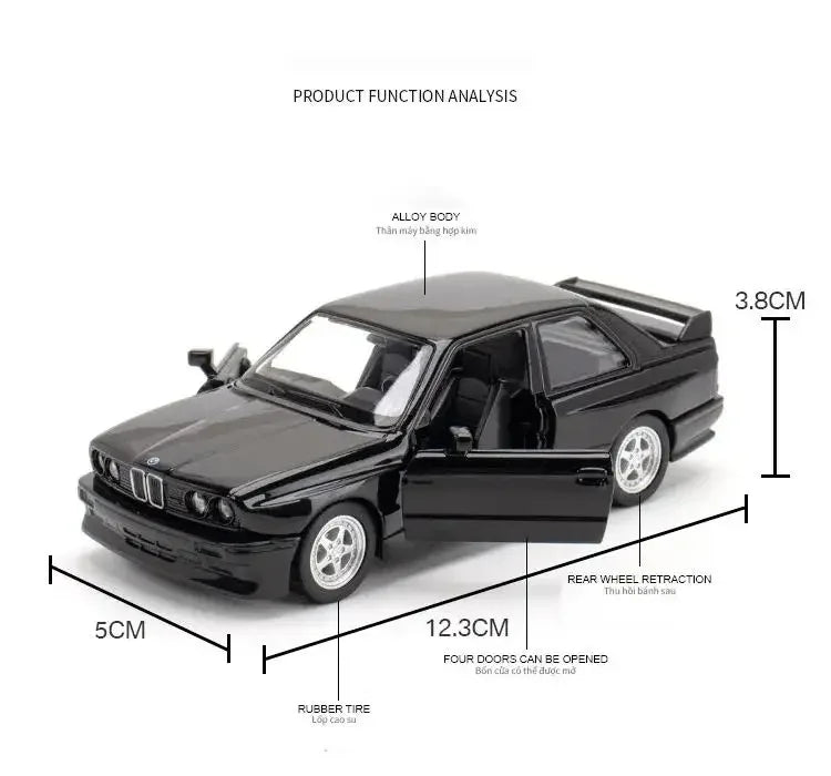1:36 BMW M3 1987 Diecast