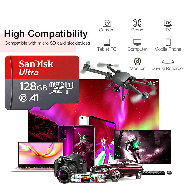 Ultra Micro tf SD 128GB 32GB 64GB 256GB Micro tf SD