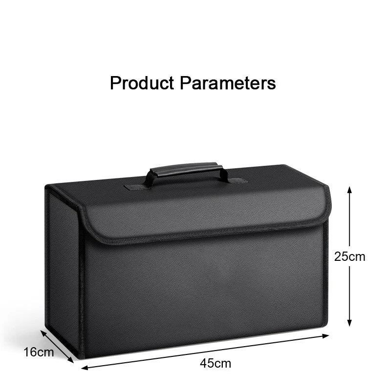 Car Trunk Organizer Box Large Capacity Folding Storage Bag For Lexus Fsport RX330 IS250 Ct200h ES300h RX350 IS300h NX300h RX400h