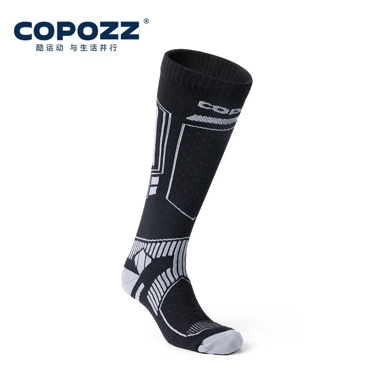 Winter Ski Socks Men Women Thermal Merino Wool Long