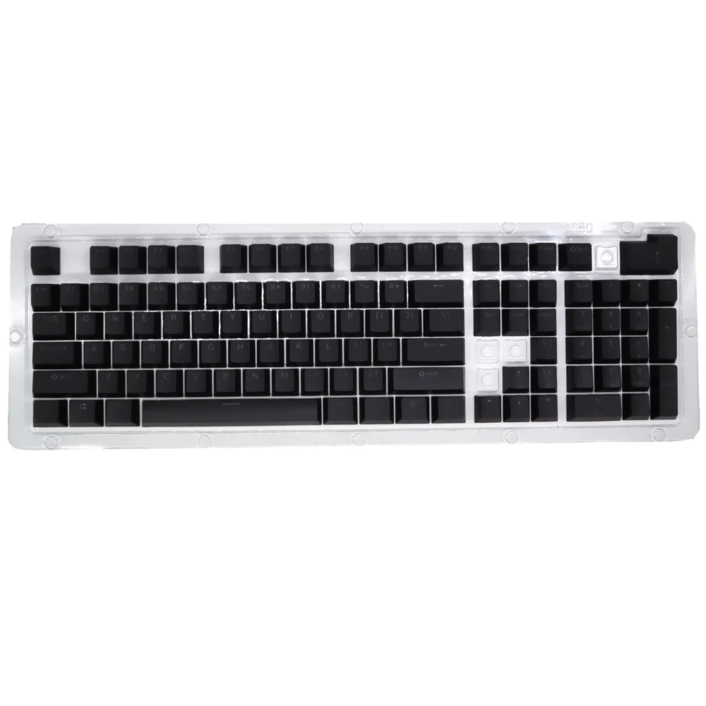 104pcs Mechanical Keyboard ABS Keycaps Blank Keycaps For Cherry MX PC Desktop Computer Key Cap Switches Keycap Keyboard