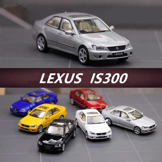 1:64 LEXUS IS300 Alloy Car Model Diecasts Metal Classic Vehicles Car Model High Miniature Scale Collection