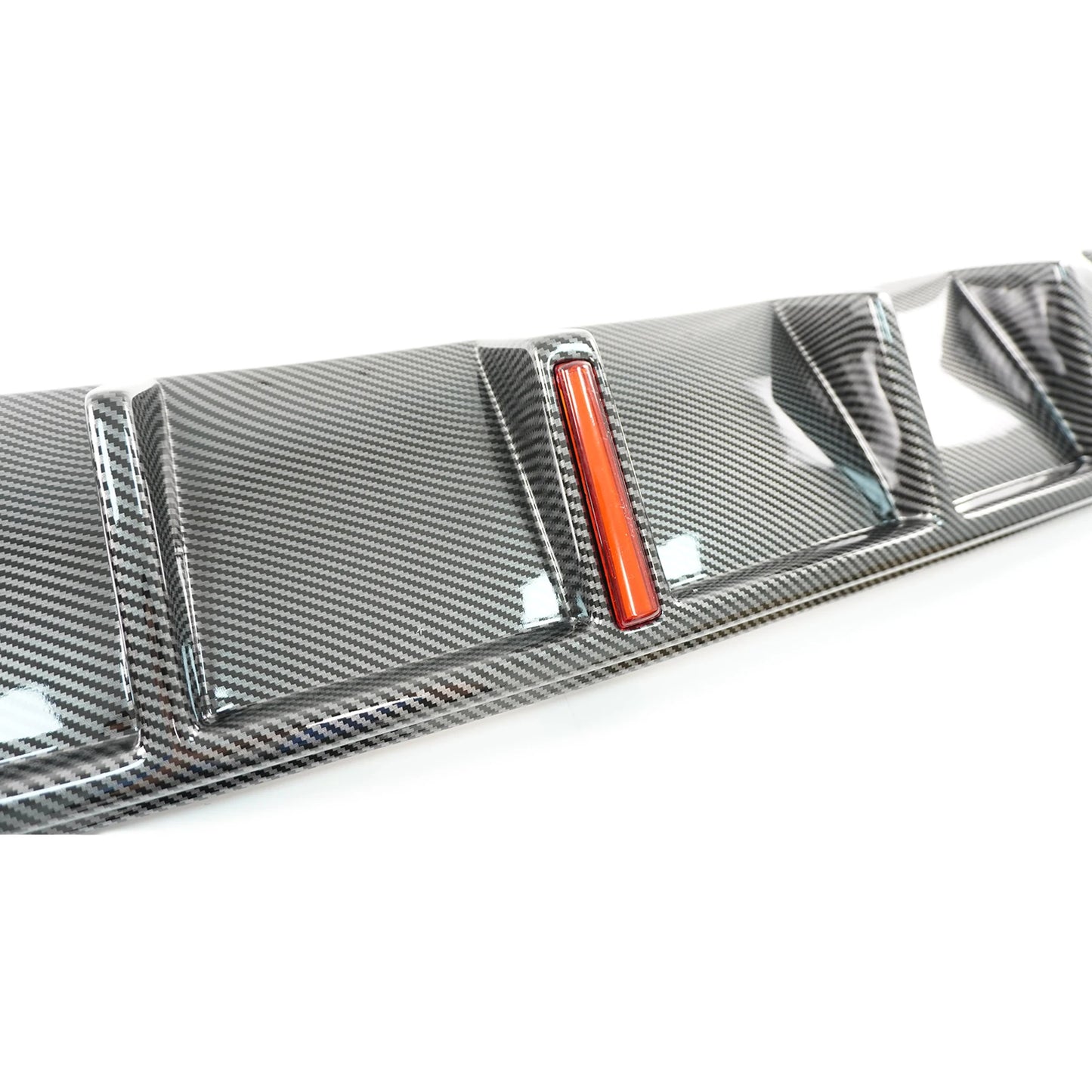 IS250 IS300 IS350 2006-2012 Rear Bumper Diffuser With Pilot Led Light Tail Lip Spoiler Splitter Car Auto Accessory