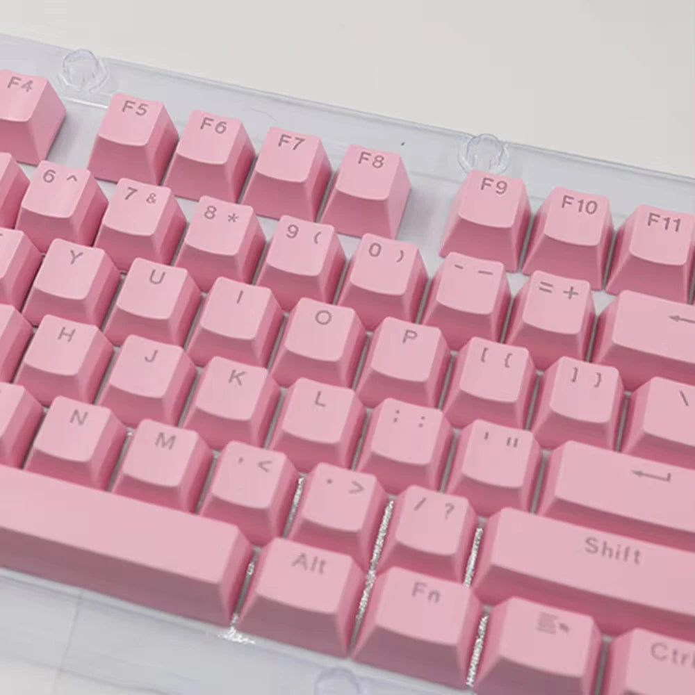 104pcs Mechanical Keyboard ABS Keycaps Blank Keycaps For Cherry MX PC Desktop Computer Key Cap Switches Keycap Keyboard