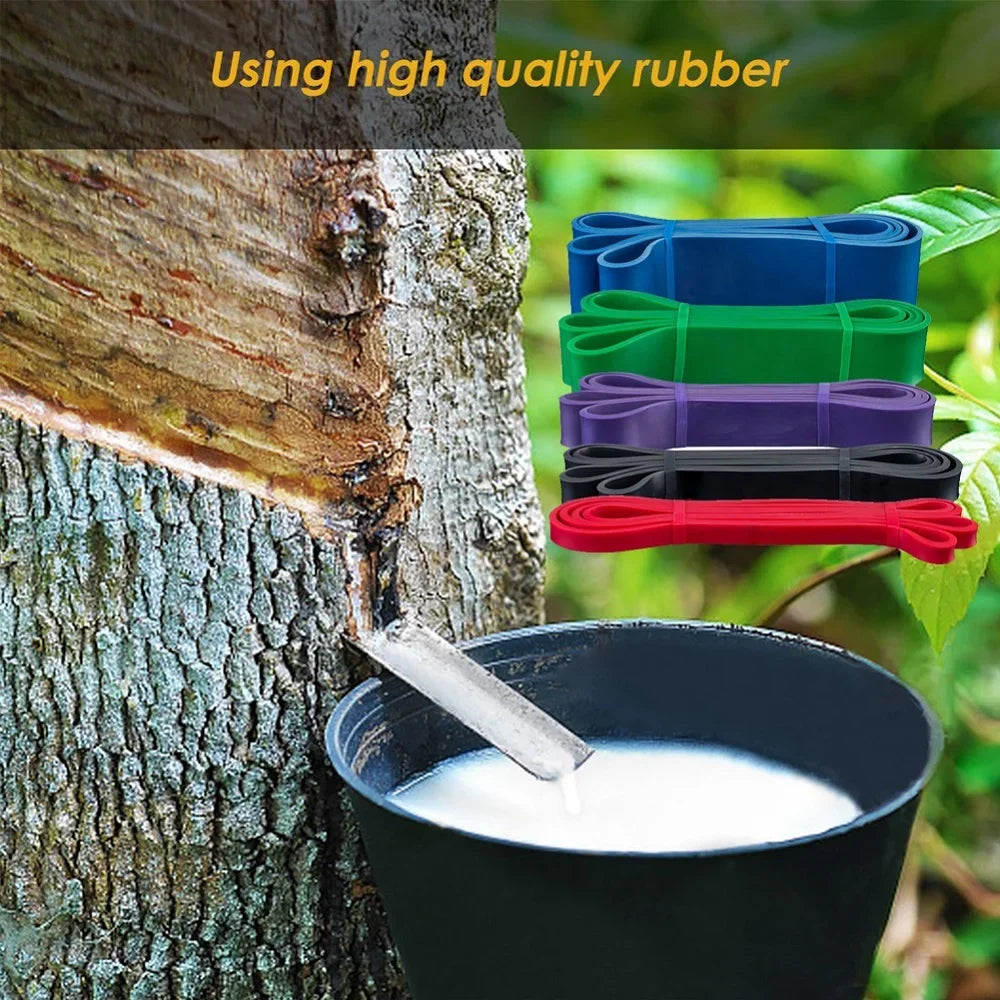 Resistance Band Pull Up Assistance Bands Stretch Heavy Workout Exercise