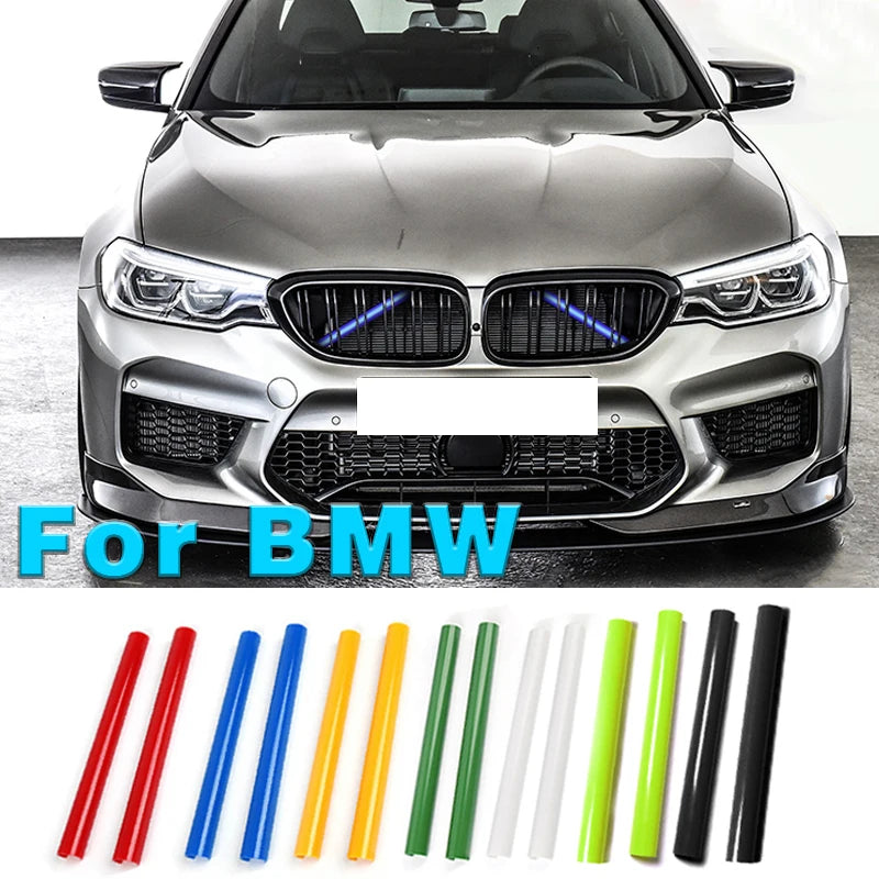 M Brace Cover BMW F30 F31 F32 F36 F44 F45 F46 F20 F22 F25 F26 G20 G30 X3 G01 M Sport Car Front Grille Frame Trim Strip Durable Accessories