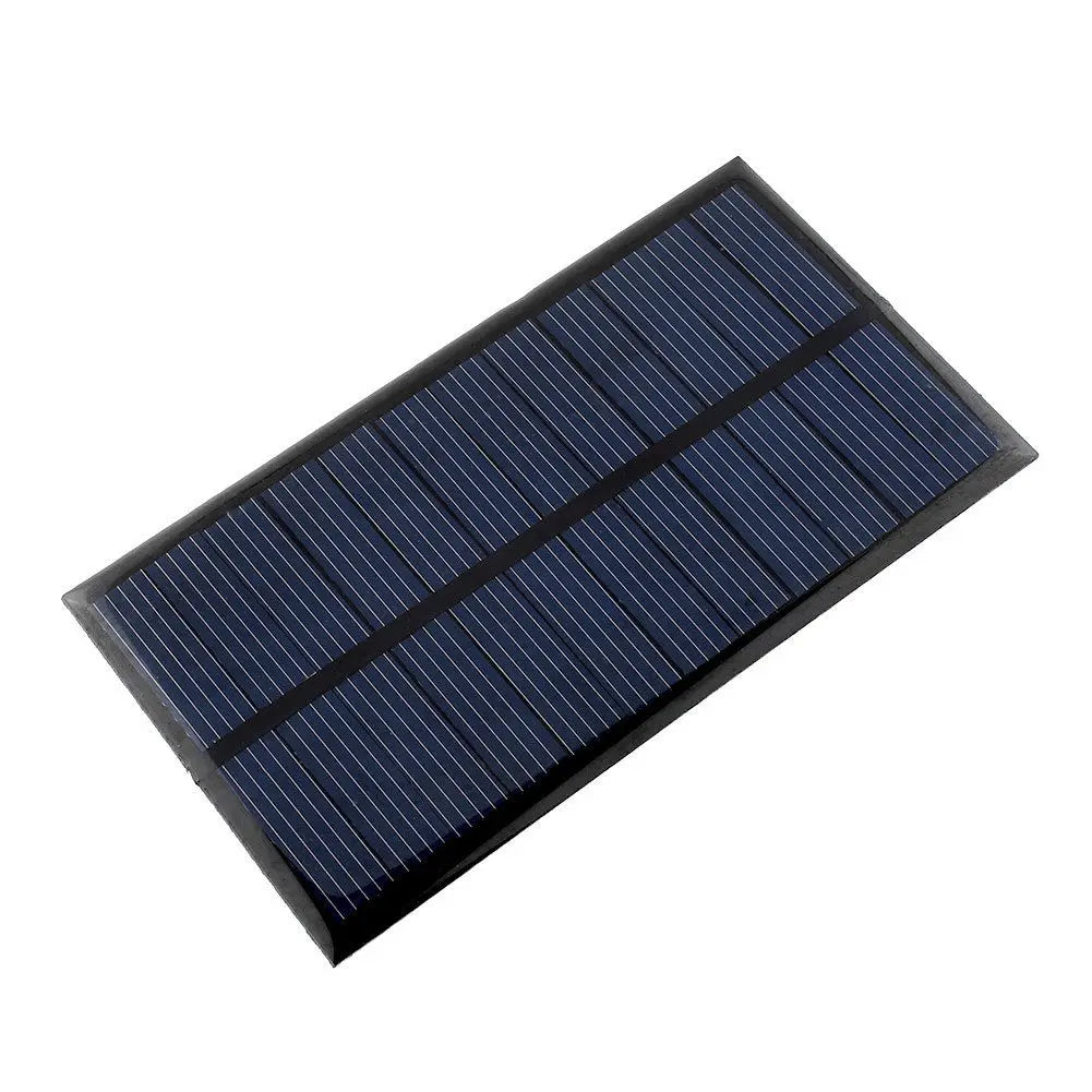 Mini 6V 1W Solar Panel Bank Solar Power Board Portable Solar System Module DIY Power for Cell Phone Light Battery Toy Chargers