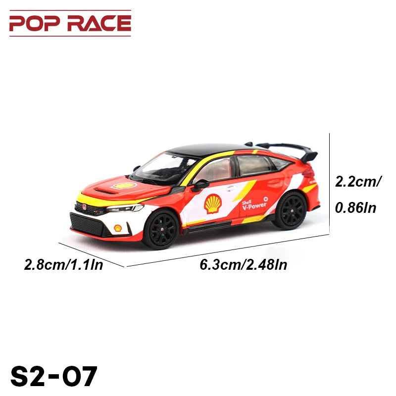 Xcartoys PopRace 1/64 Super Mini Alloy Diecast Model Cars Home Ornaments Collection Vehicle Toys Teenagers And Adults Gifts