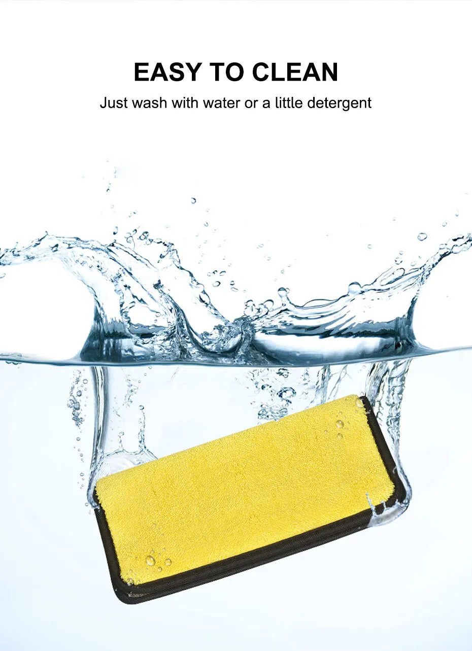 SEAMETAL Microfiber Car Washing Towel 400GSM Double-Sided Coral Velvet