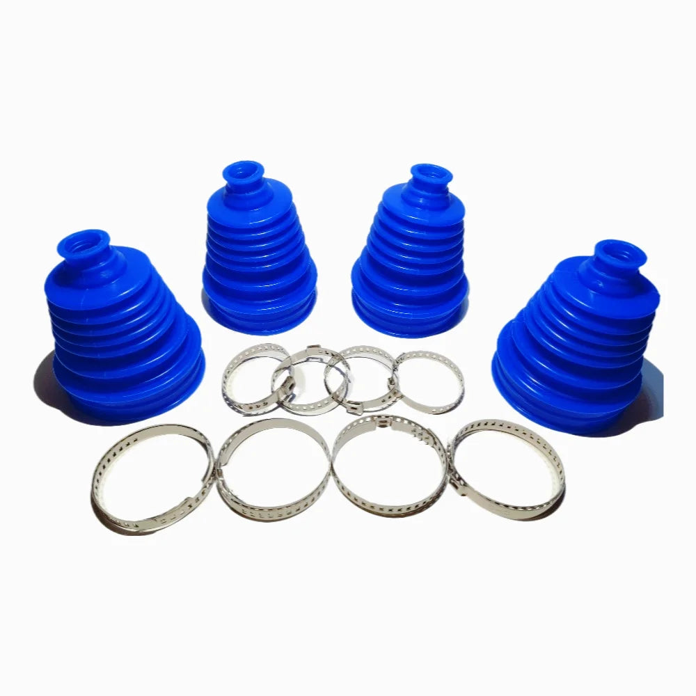 Car Silicone Universal CV Boot Kit Clamp Track Drive Shaft Ball Joint Boot Connector Kit