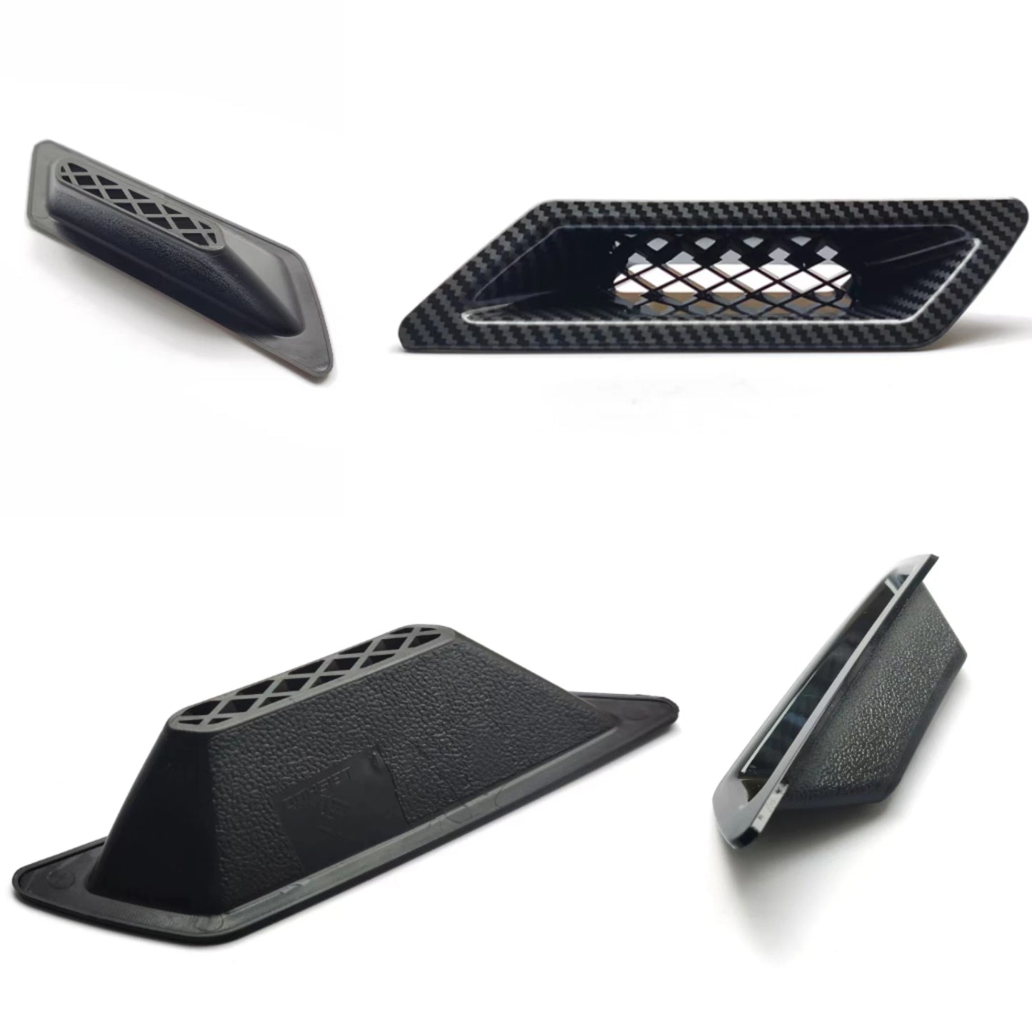 QT Stunning FC Style Universal Car Front Bumper Hood Vent Air Out Intake Civic Audi A4 B8 VW Golf MK7 MK6 BMW E90 E80