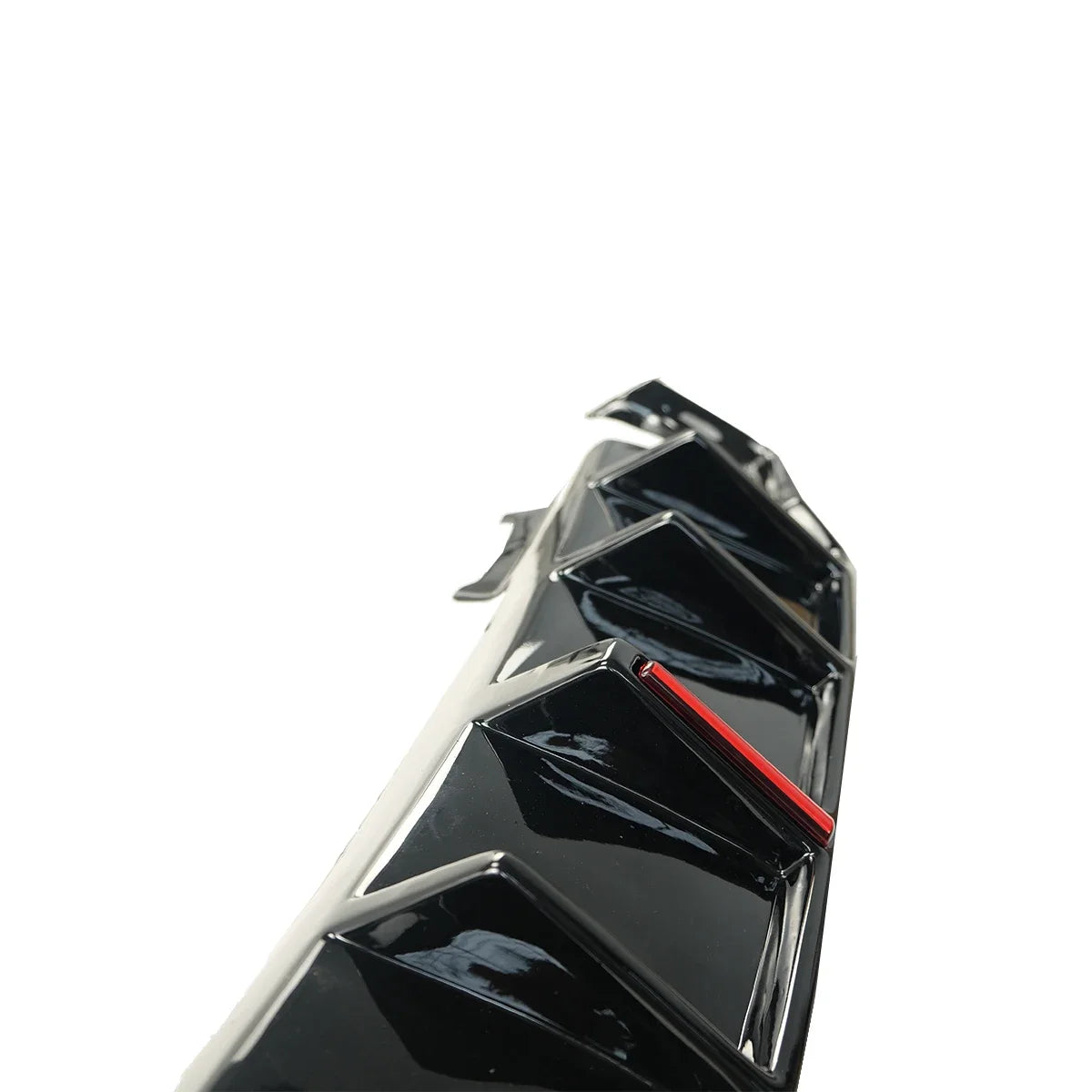 IS250 IS300 IS350 2006-2012 Rear Bumper Diffuser With Pilot Led Light Tail Lip Spoiler Splitter Car Auto Accessory