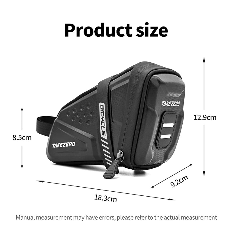 Bicycle Saddle Bag Waterproof Mountain Bike Saddle Storage