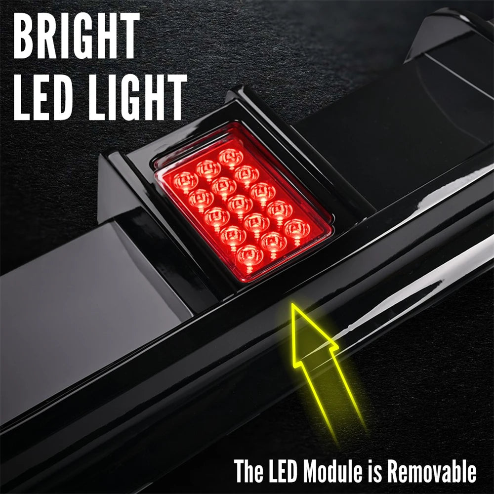 BMW Rear Bumper Lip Diffuser With LED Rear Spoiler For BMW 1er M Sport F20 F21 M135i M140i Fits BMW BMW E92 E93 335I Accessories HOT