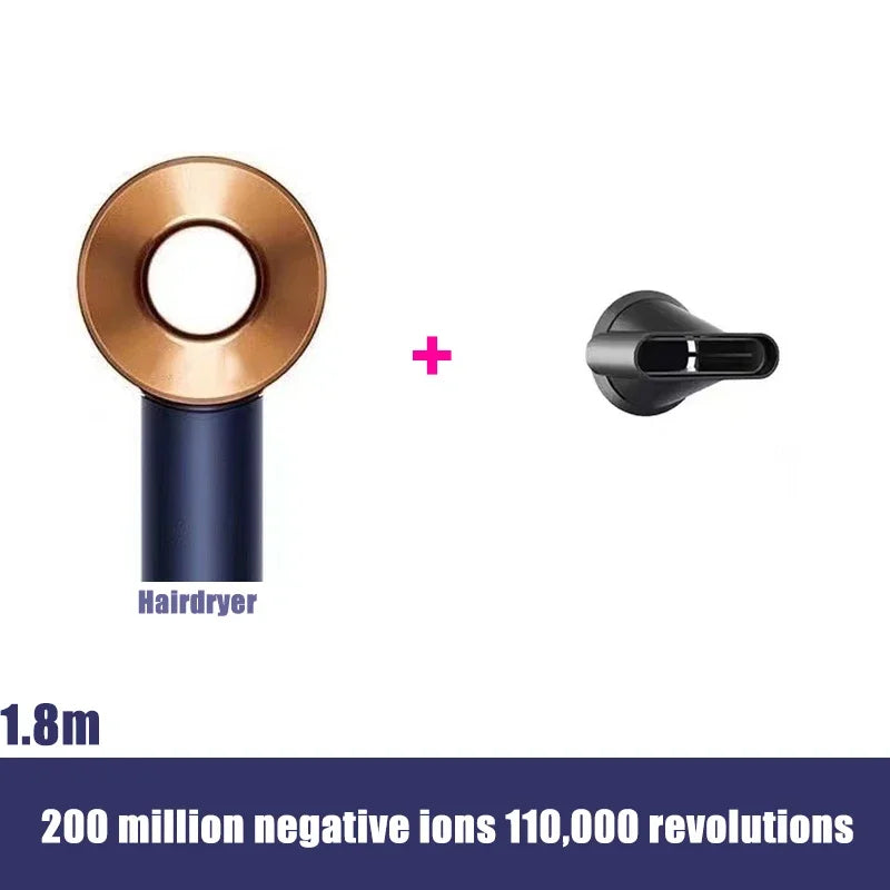 High-speed Negative Ion Hair Care Hair Dryer 110000rpm Wind Speed 62m/second Fast Drying Household Super Hair Dryer
